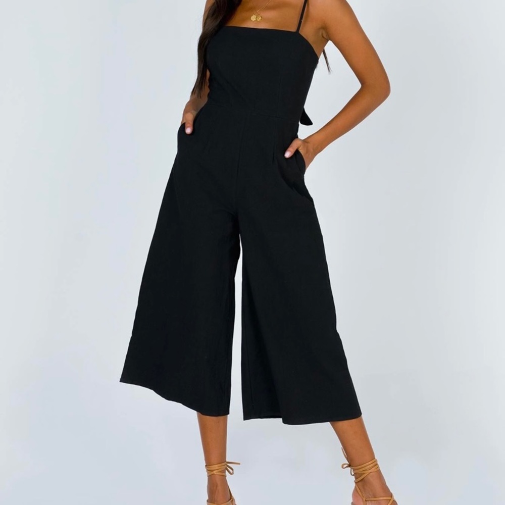 NWT Princess Polly Road to Nashville Tie Jumpsuit